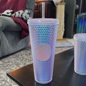 Starbucks Iridescent Tumbler with Straw